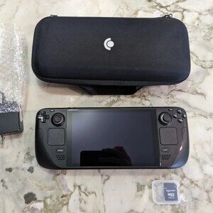 Valve Steam Deck LCD - 512GB - OEM Case - MicroSD 256GB -MicroSD to SD Converter